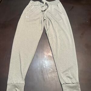Grey under armour sweatpants grey